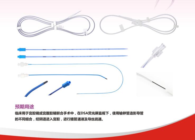 一次性使用輸卵管造影導管套件